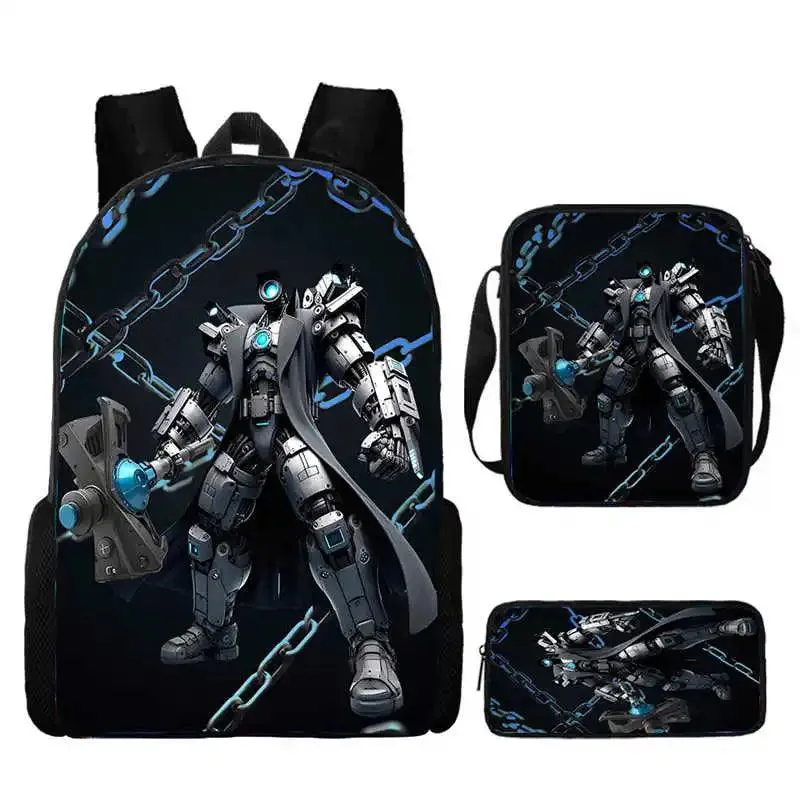 Skibidi Custom Backpack Set