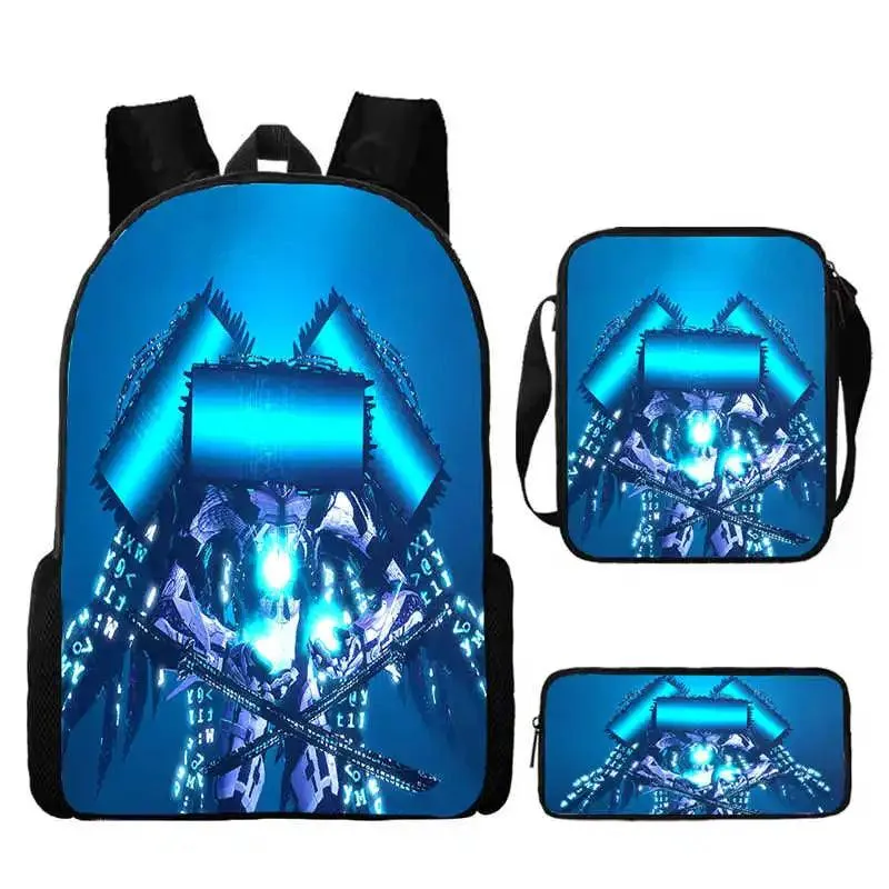 Skibidi Custom Backpack Set