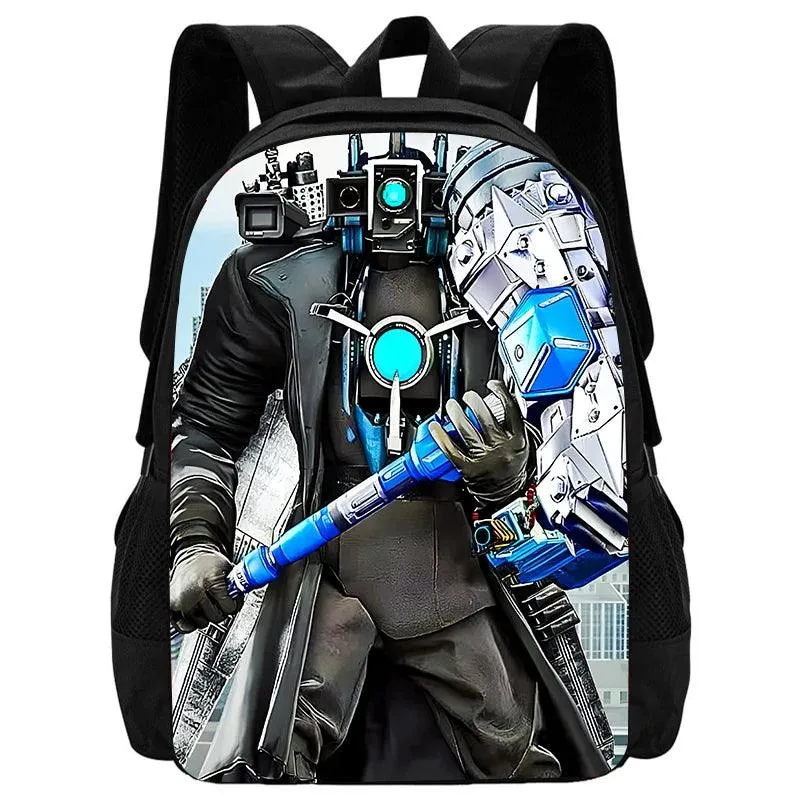 Skibidi Custom Backpack Set