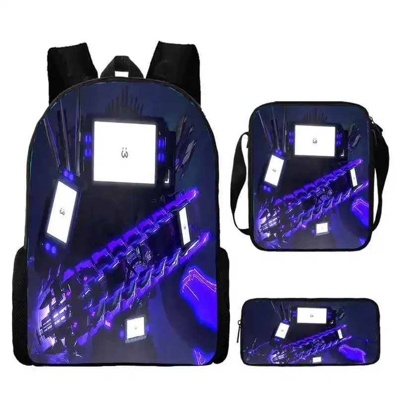 Skibidi Custom Backpack Set