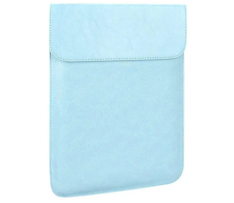 Sleek 2 In 1 Men's Slim Laptop Sleeve- Sky Blue