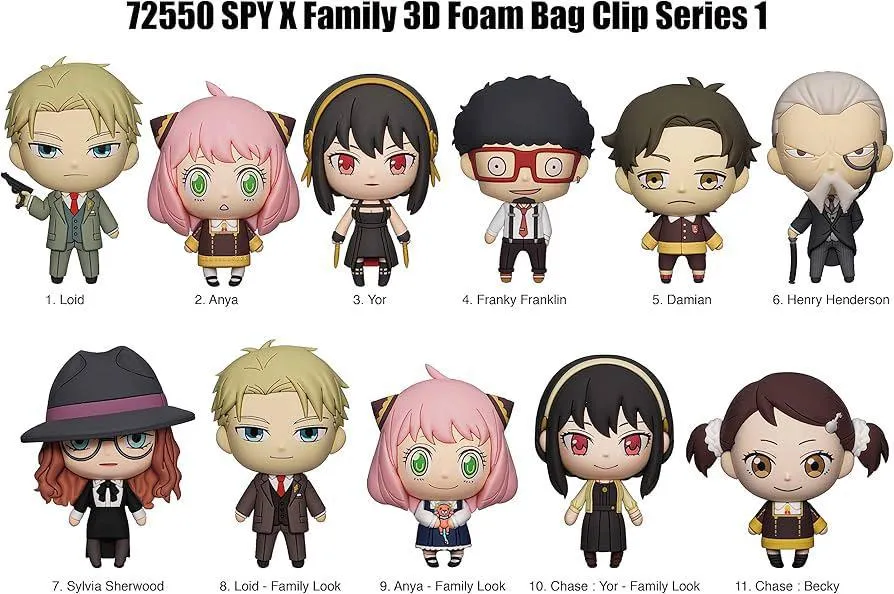 Spy X Family - Series 1 Figural Bag Clip