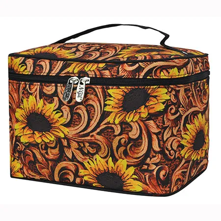 Sunlit Flourish NGIL Large Top Handle Cosmetic Case