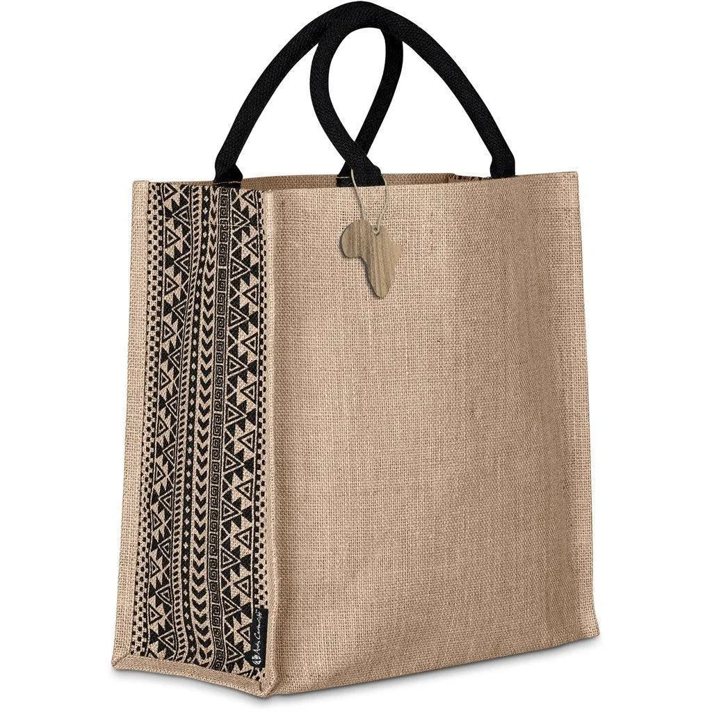 Symmetry Jute Tote bag - Andy Cartwright