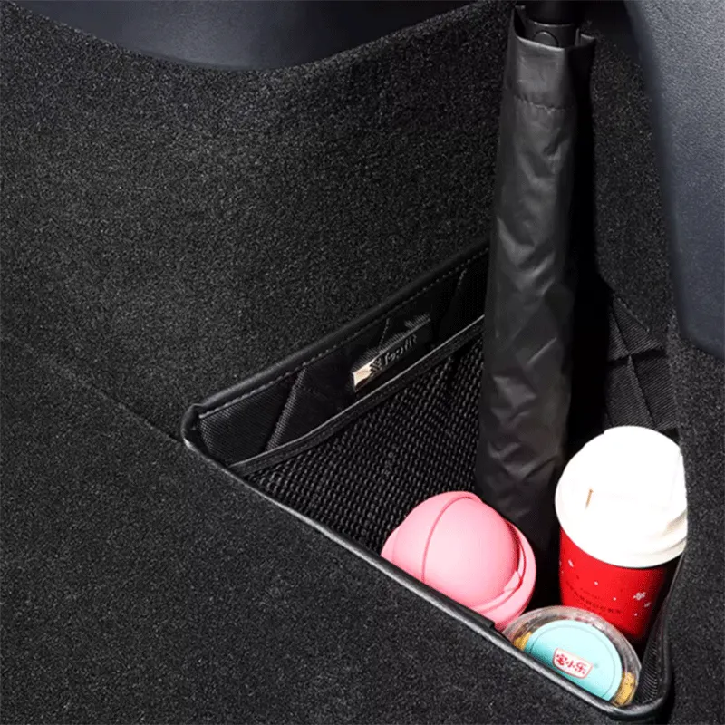 TAPTES® Rear Trunk Side Storage Organizer with Handle for Tesla Model Y, Set of 2