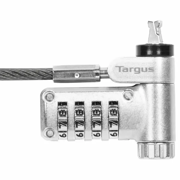 Targus DEFCON® Ultimate Universal Resettable Combination Cable Lock with Slimline Adaptable Lock Head