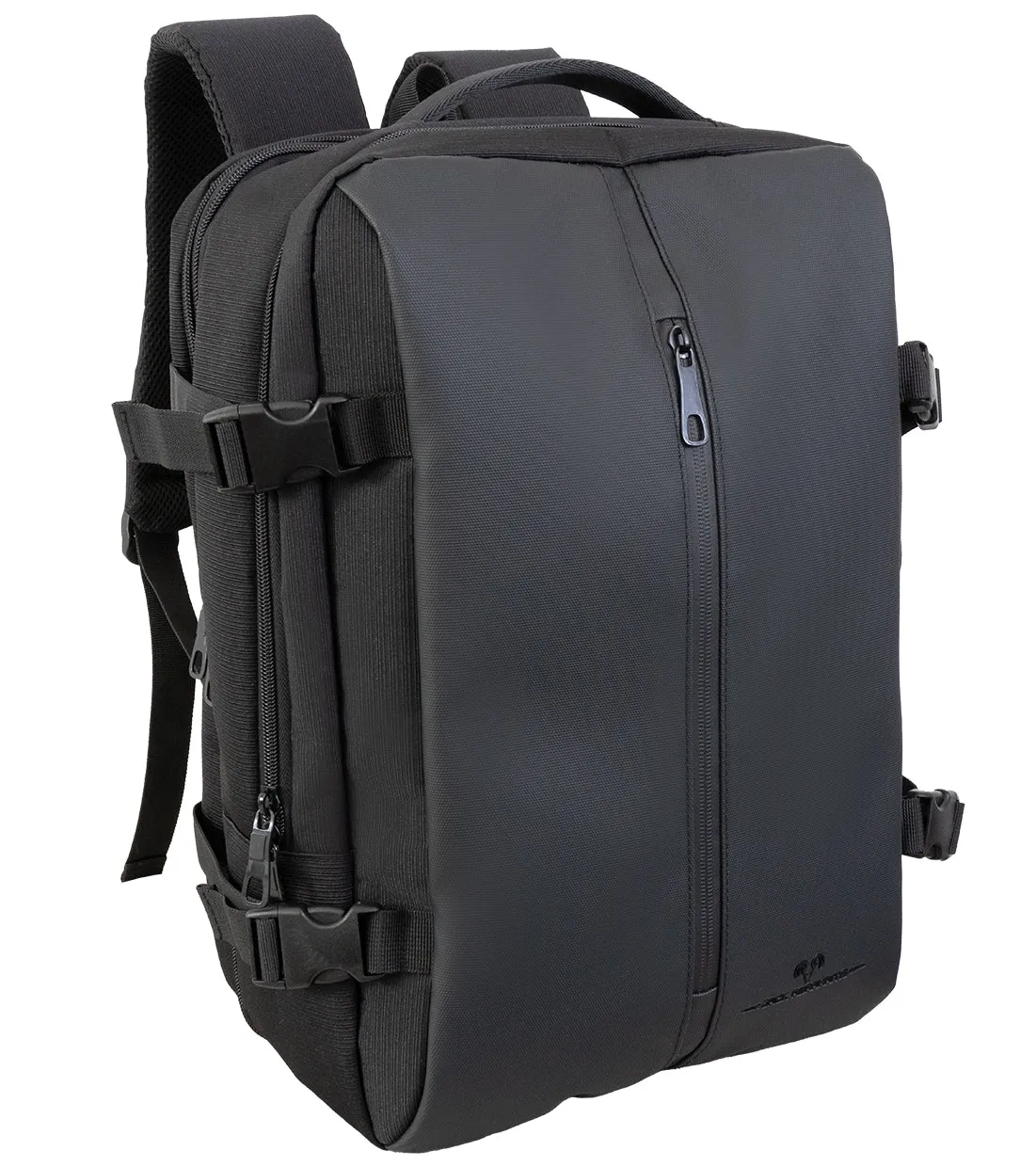 The Mitchell | 18-In Tarpaulin Expandable Travel Backpack with USB Port