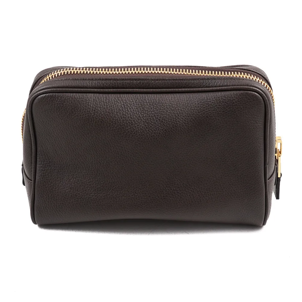 Tom Ford Single Zip Leather Toiletry Bag