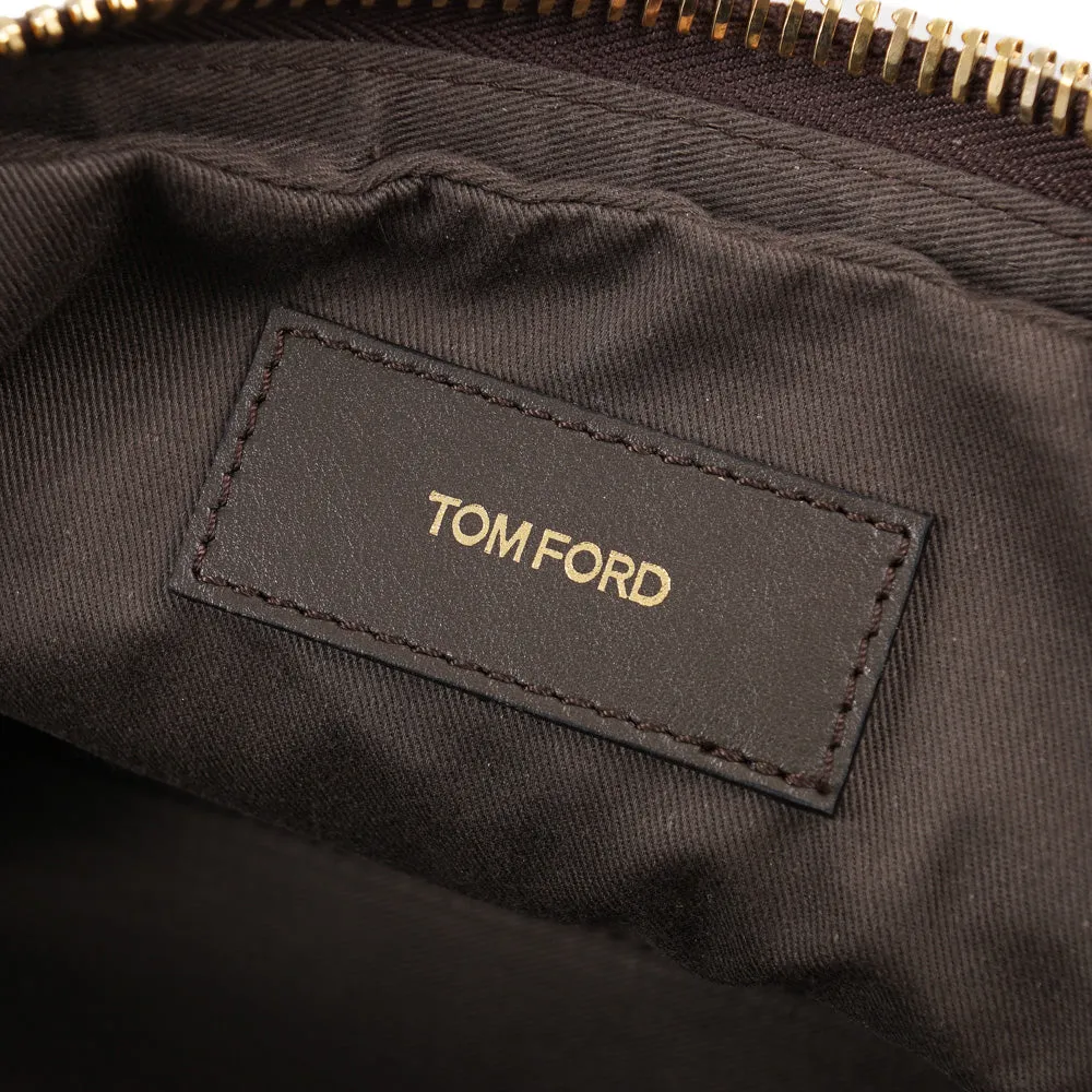 Tom Ford Single Zip Leather Toiletry Bag