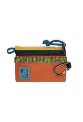 Topo Designs Mountain Accessory Bag Micro - Mustard / Clay