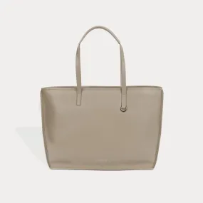 Tote Bag - Greige/Silver