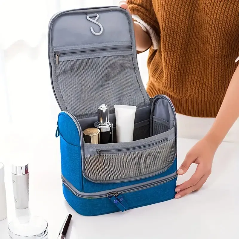 Travel Wash Bag with Hanging Hook