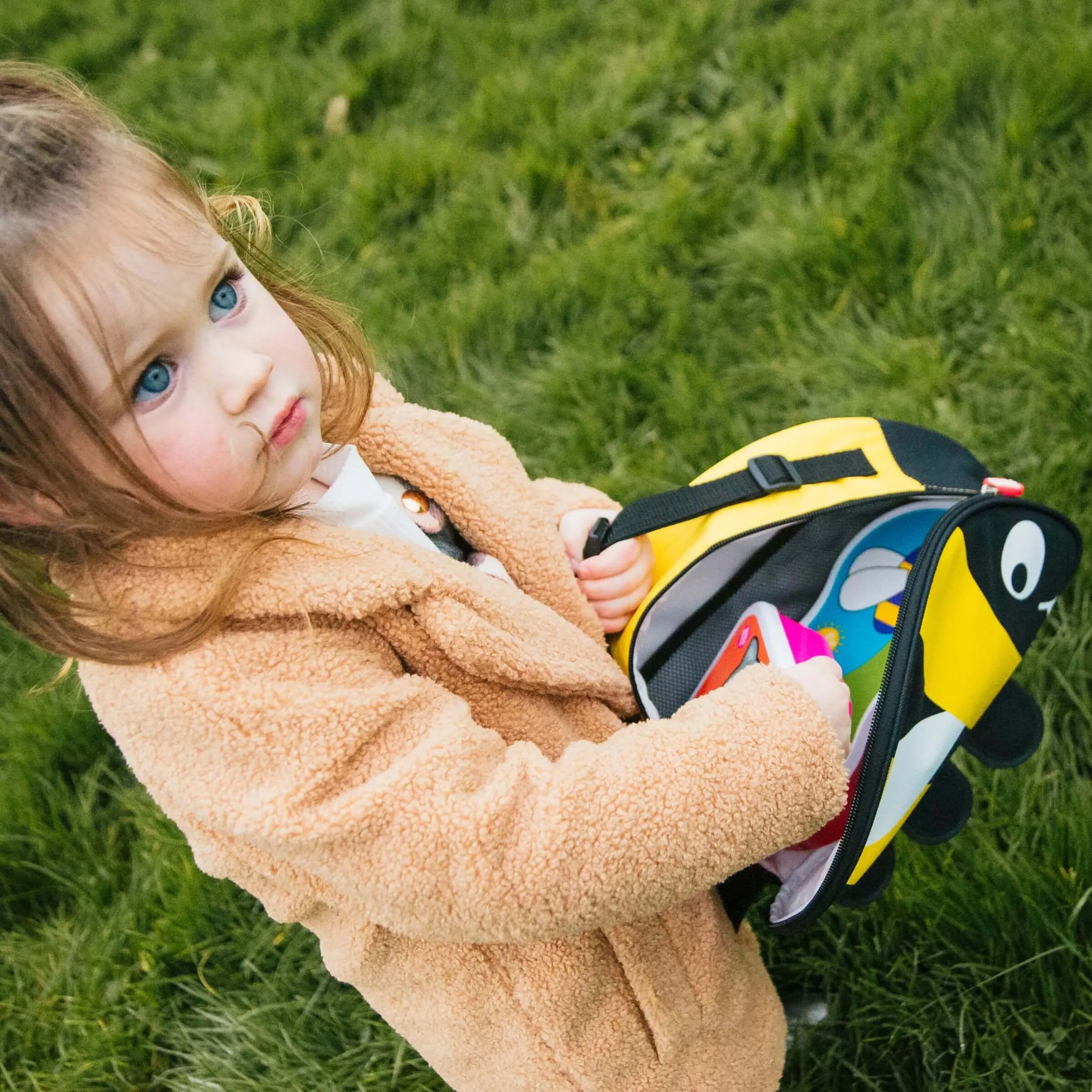 TUM TUM Insulated Children's Lunch Bag (Bee)