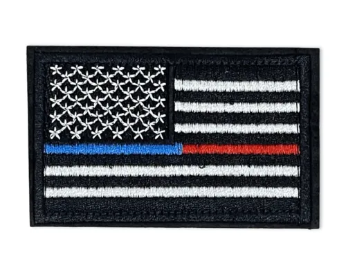 USA Flag Patch with Velcro Backing