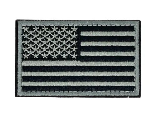 USA Flag Patch with Velcro Backing