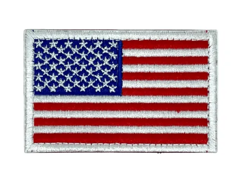 USA Flag Patch with Velcro Backing