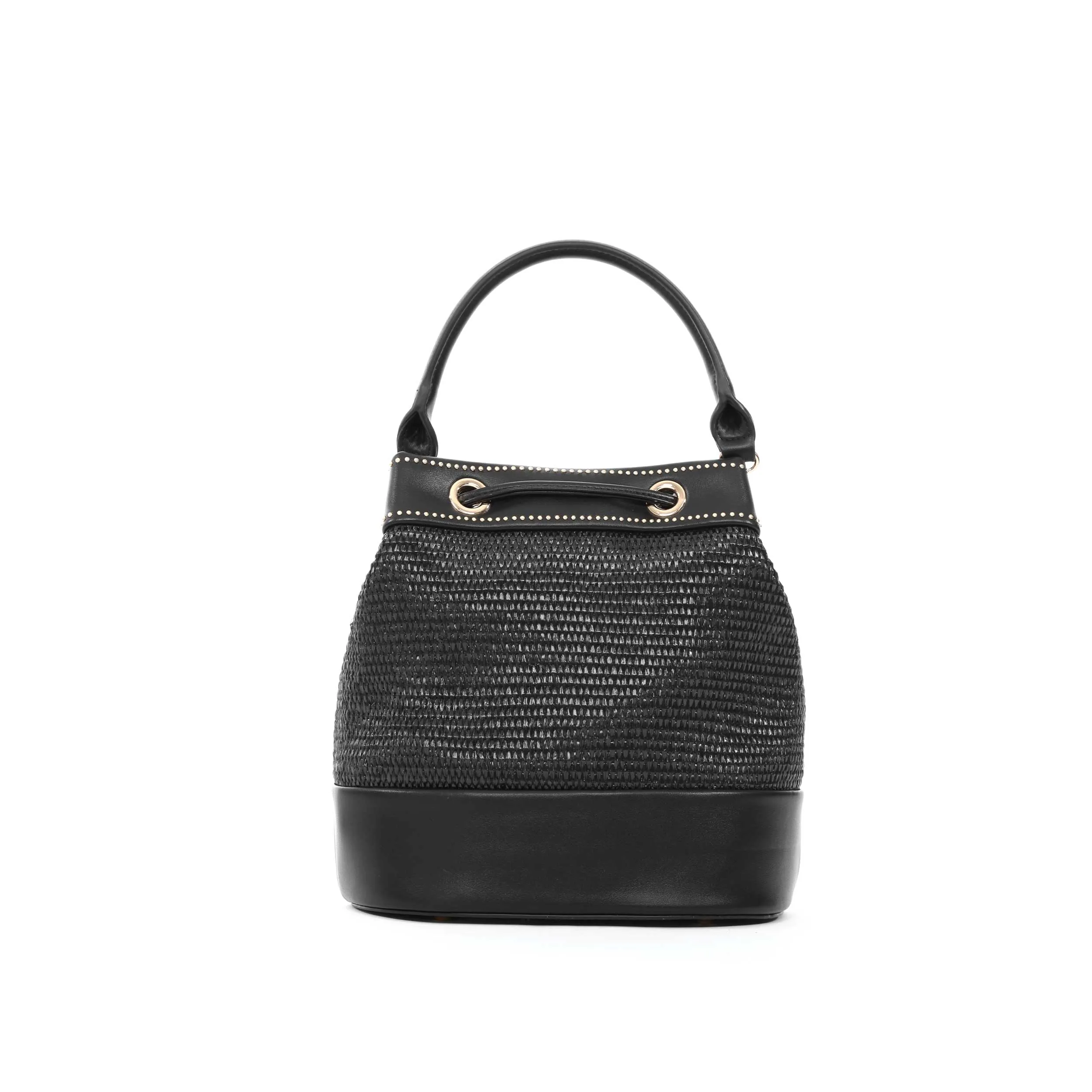 Valentino Bags Float Ladies Bucket Bag in Black