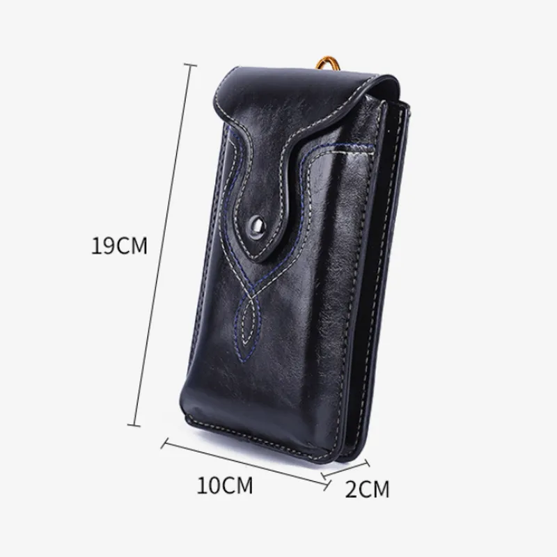 Vertical Hanging Phone Holster Clip Belt Bag