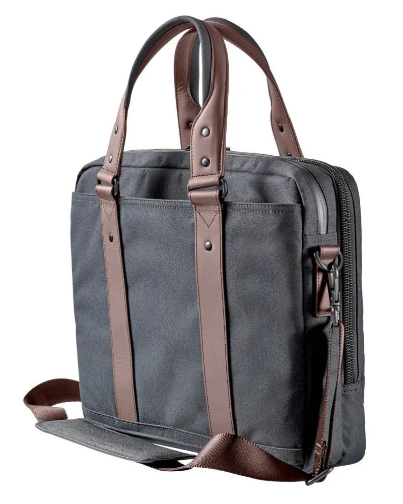 Victorinox Architecture Bodmer - Dual Compartment Laptop Briefcase Grey/Brown