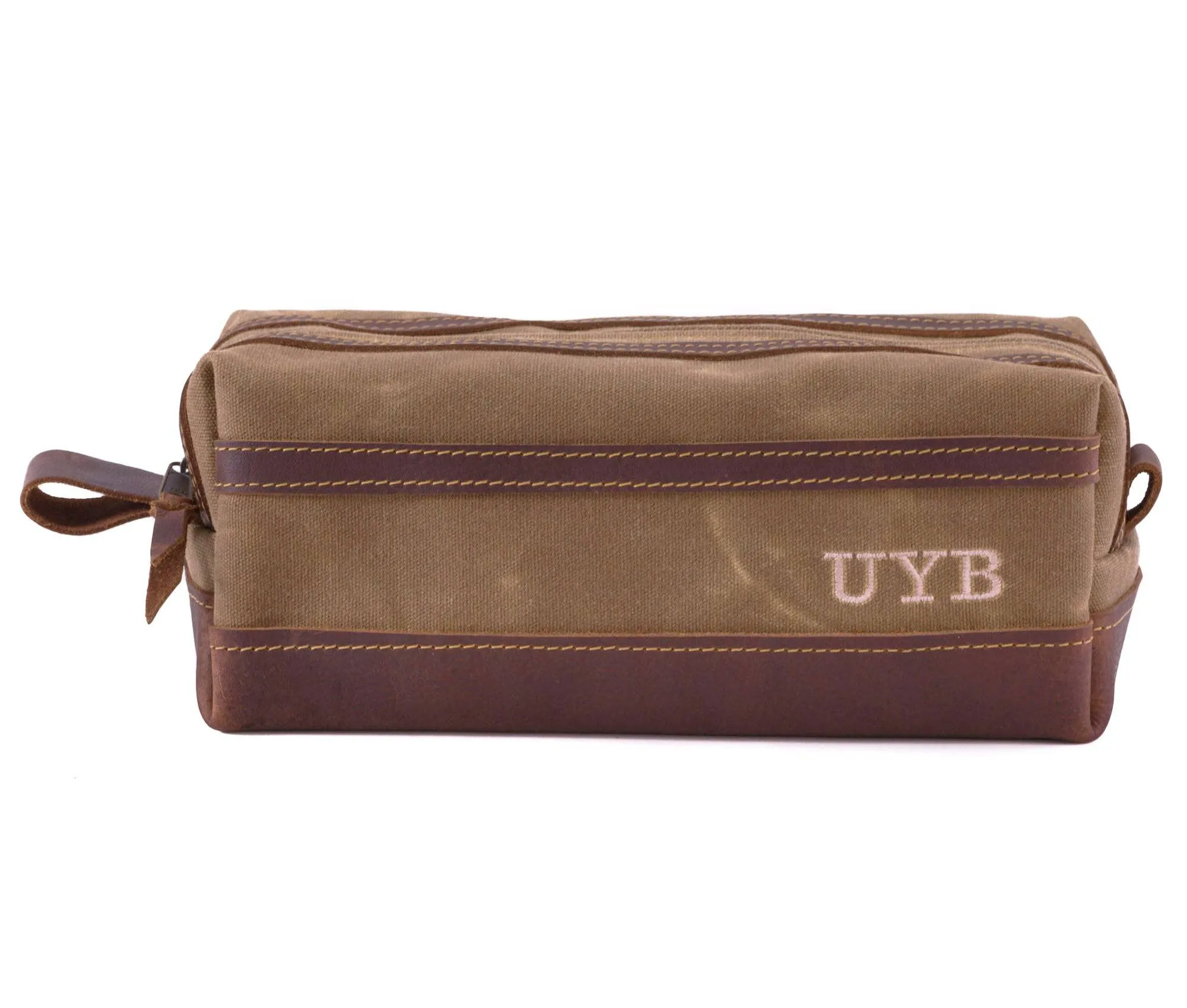 Waxed Canvas Toiletry Bag