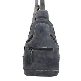 Western Fork Sling Bag In Coal