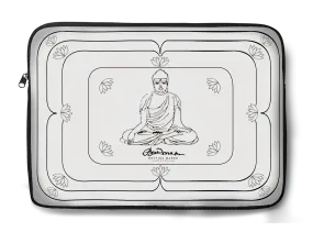 White Buddha Laptop Sleeve