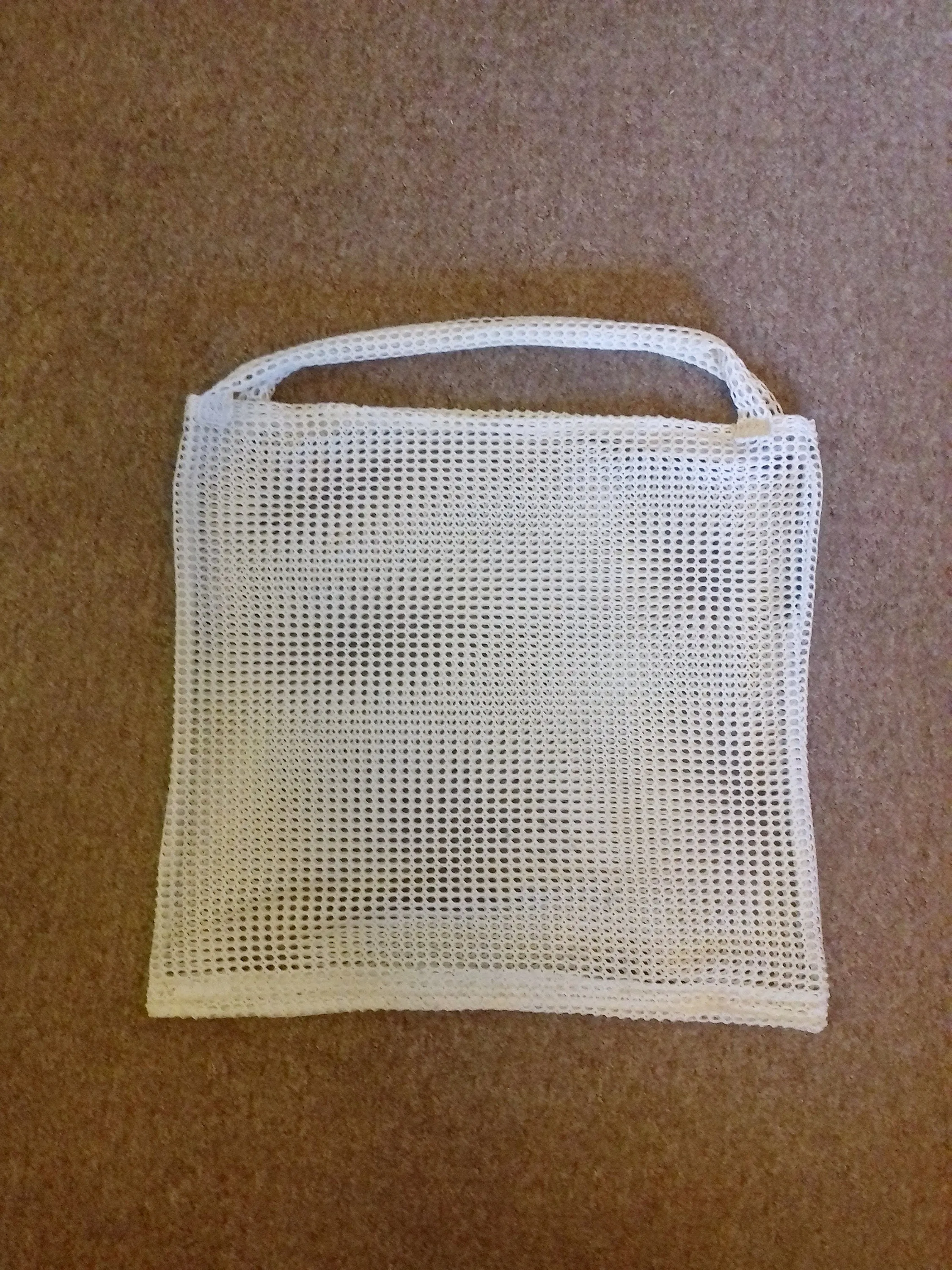 White String Bag Large Shoulder Shopper Tote