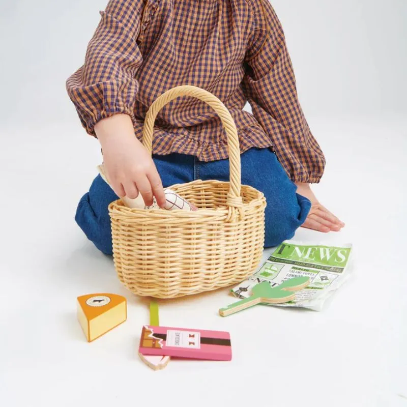 Wicker Shopping Basket