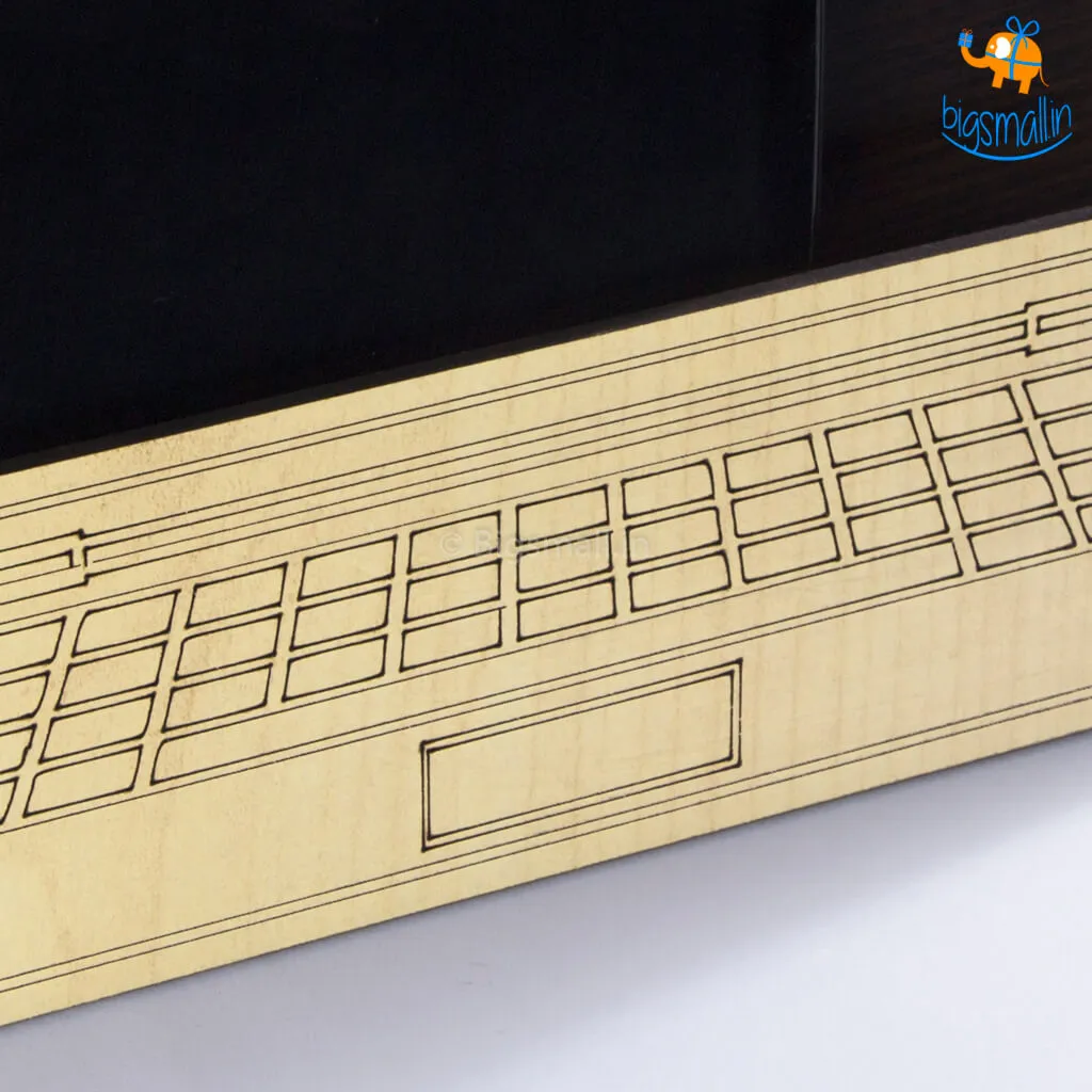 Wooden Computer Phone Holder