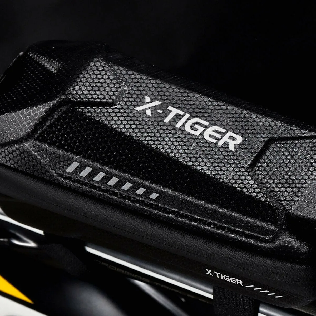 X-TIGER Bicycle Bag Frame Front Top Tube Cycling Bag Rainproof Portable 1L Capatity MTB Bike Accessories PU Shell Pouch Bike Bag