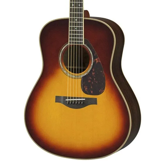 Yamaha LL16 ARE- All Solid Acoustic Guitar w/ Pickup (Brown Sunburst) inc Hard Bag