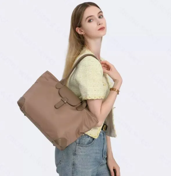 YB Premium Quality Nylon Women Office Bag University Students Large Stylish Fashion Bag ON SALE