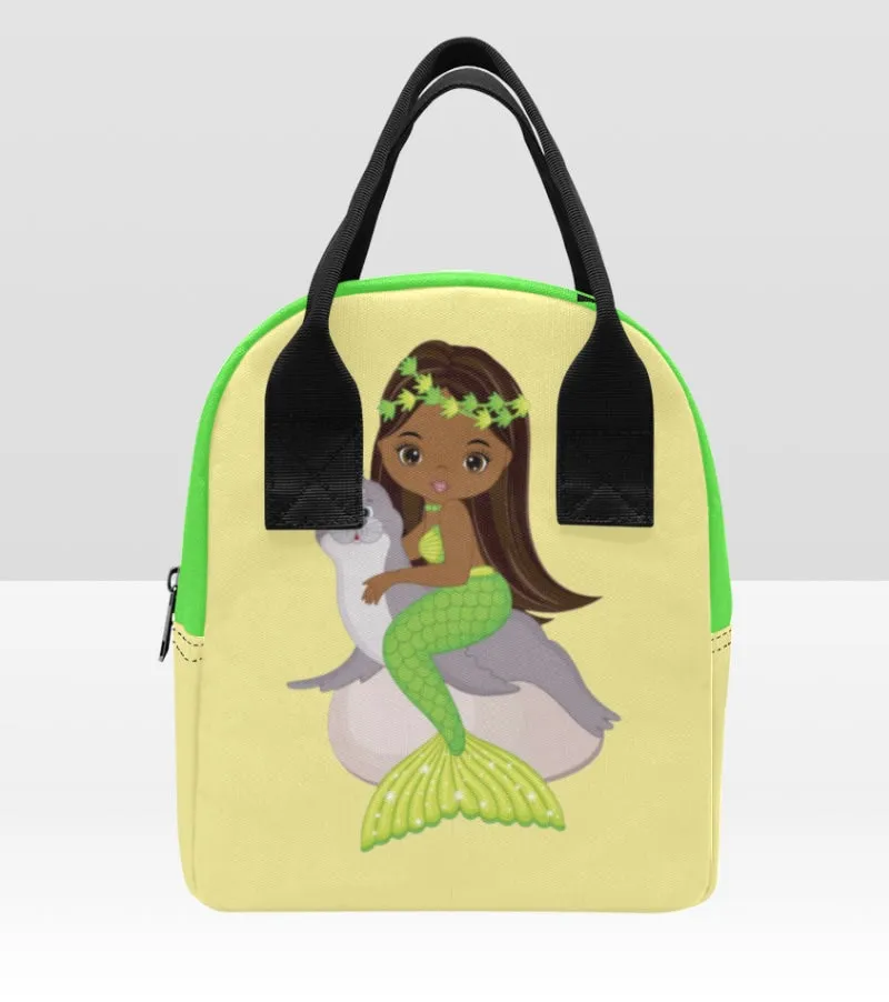 Yellow Mermaid Lunch Bag