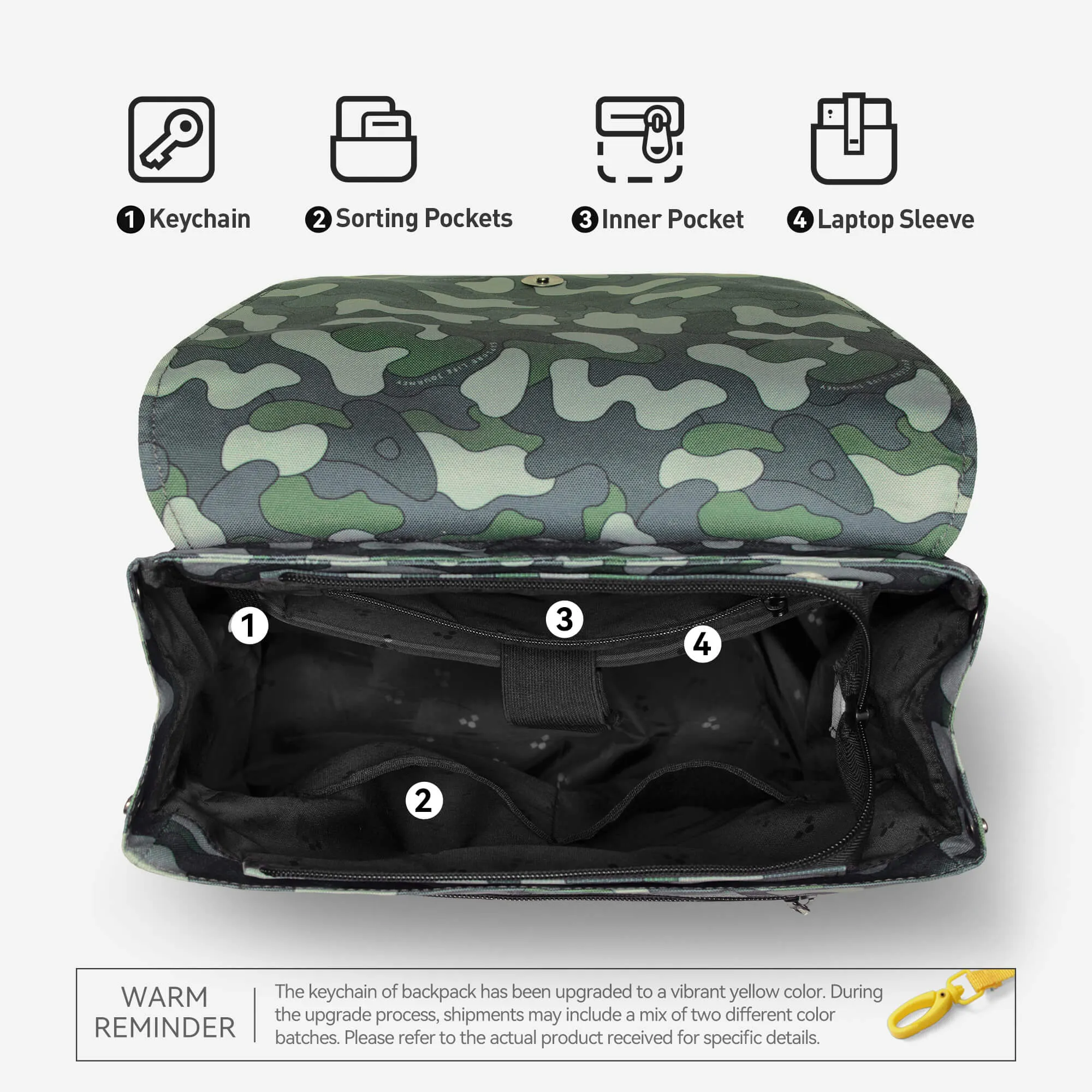 Young Backpack | Camouflage | 13L