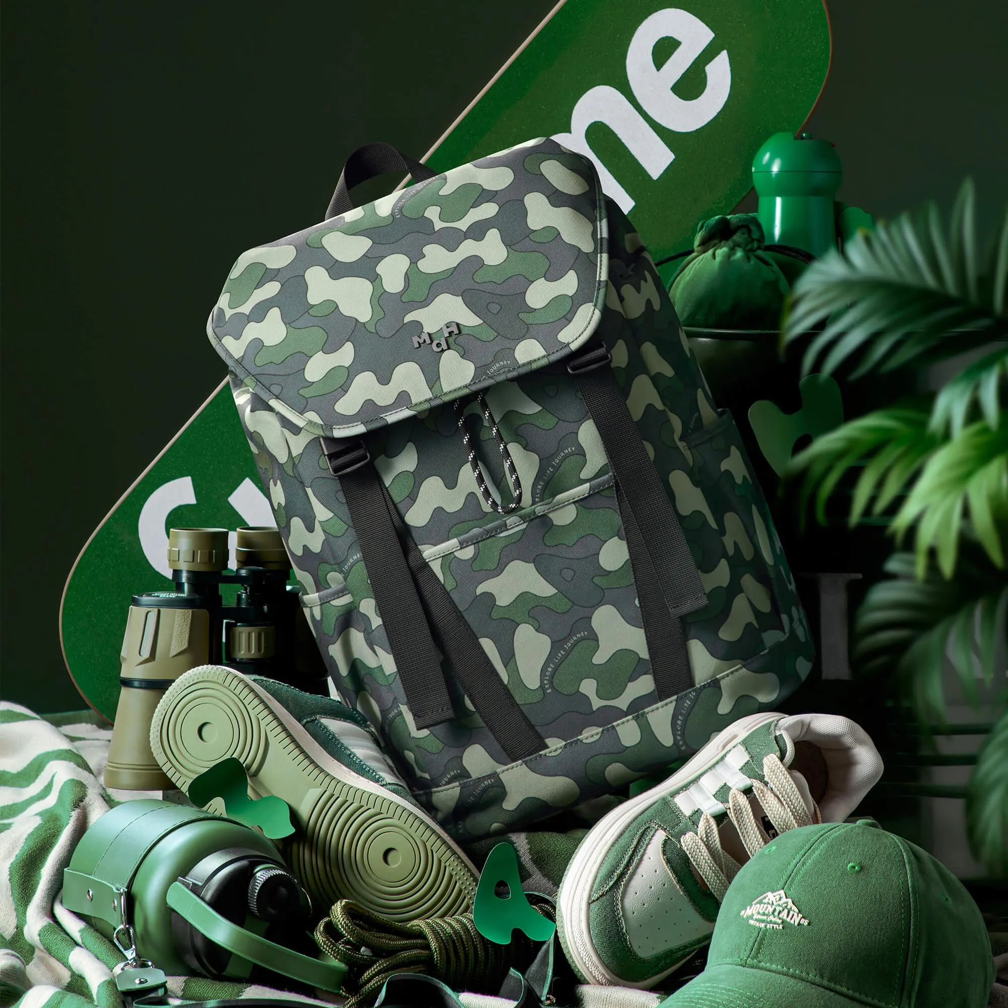 Young Tour Backpack | Camouflage | 18L