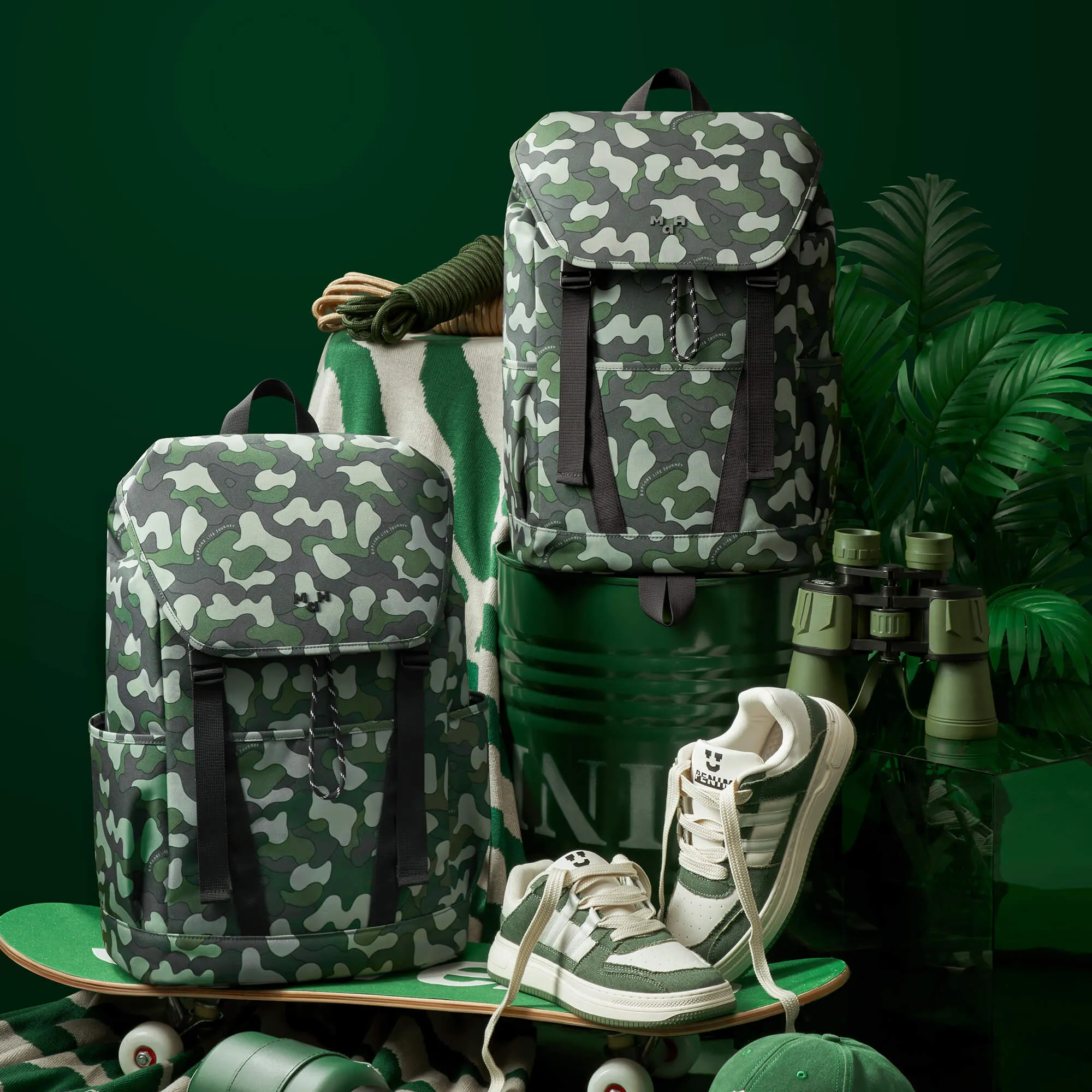 Young Tour Backpack | Camouflage | 25L